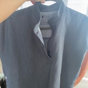 Rafaela oversized graphite tops S and XS